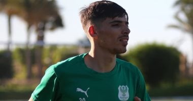 تدريبات فردية لعبد الرحيم دغموم قبل الانضمام إلى تدريبات المصري