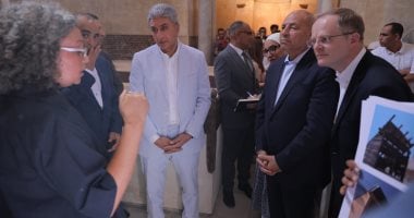 وزير السياحة ومحافظ القاهرة يفتتحان قبتين يحيى الشبيه وصفي الدين جوهر بعد عملية الترميم المتميزة