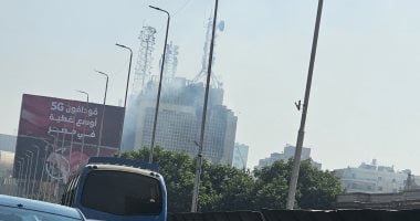 كثافات مرور مرتفعة أعلى كوبري أكتوبر باتجاه مدينة نصر