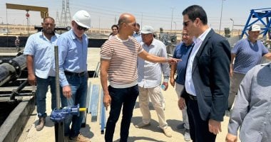 رئيس جهاز القاهرة الجديدة يطلق التشغيل التجريبي لمحطة معالجة مياه الصرف الصحي