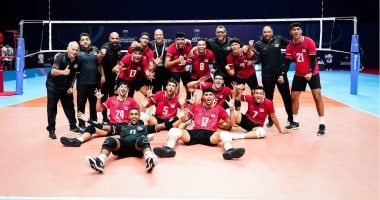 شبان منتخب الطائرة يحققون فوزا مميزا على تونس في تصفيات العالم