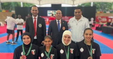 تألق منتخب الكاراتيه ويحصد 36 ميدالية في البطولة الإفريقية بنيجيريا