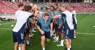 جيوكيريس ينضم لتدريبات أرسنال لأول مرة ويمتع الجماهير بصور مثيرة