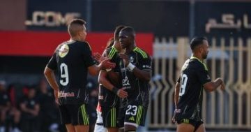 الأهلي يتقدم على منتخب الشباب بهدف وحيد في الشوط الأول من المباراة الودية
