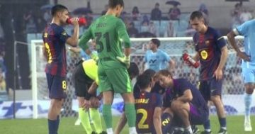 إصابة كوبارسي خلال ودية دايجو أمام برشلونة وفليك يؤكد جاهزية الفريق