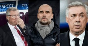 فيرguson في الصدارة كأفضل مدرب في التاريخ وجوارديولا يقترب من اللقب