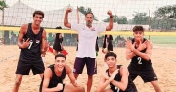 منتخب ناشئي الطائرة يحقق إنجازات مذهلة بالتأهل لربع نهائي إفريقيا الشاطئية