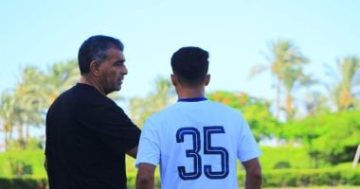جلسة تحضيرية المكثفة لحمزة الجمل مع لاعبي إنبي قبل مواجهة فاركو بالدوري