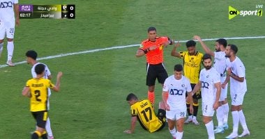 محمود طلعت يتلقى البطاقة الحمراء الثانية في الدوري بعد الكرتي 5 محمود طلعت يتلقى البطاقة الحمراء الثانية في الدوري بعد الكرتي