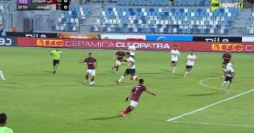 تعادل متوتر بين الزمالك وسيراميكا في الشوط الأول من مباراة مثيرة