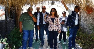 منال عوض تفاجئ الفرق العاملة بجولة تفقدية في محميتي وادي دجلة وقبة الحسنة 5 منال عوض تفاجئ الفرق العاملة بجولة تفقدية في محميتي وادي دجلة وقبة الحسنة
