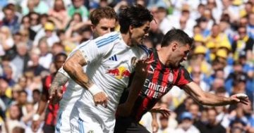 ميلان يتعادل مع ليدز يونايتد في مباراة ودية قبل انطلاق الدوري الإيطالي