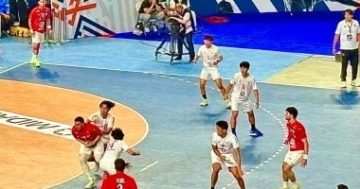 منتخب اليد يتأخر في الشوط الأول أمام اليابان في بطولة العالم للناشئين