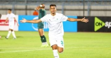 عمر الساعي يستعرض مهاراته بتسجيل هدف رائع مع الاتحاد السكندري