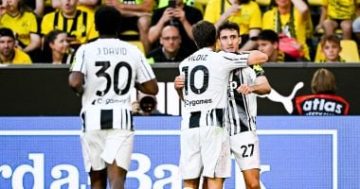 يوفنتوس يحقق فوزاً هاماً على بوروسيا دورتموند 2-1 في مباراة ودية