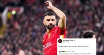 محمد صلاح يوجه رسالة مؤثرة عن بيليه وفلسطين تحقق إنجازات تاريخية على إكس