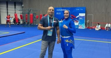 منة الله محمد تتنافس على ميدالية برونز الكونغ فو في دورة الألعاب العالمية بالصين