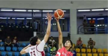 منتخب الناشئين يتغلب على قطر ويتصدر البطولة العربية لكرة السلة