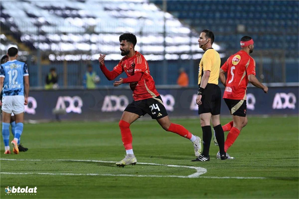 أحمد رضا يمنح الأهلي التقدم بتسجيله الهدف الأول في مواجهة مودرن سبورت 5 أحمد رضا يمنح الأهلي التقدم بتسجيله الهدف الأول في مواجهة مودرن سبورت