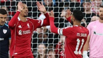 جماهير ليفربول تشيد بأداء محمد صلاح المميز أمام أتلتيك بلباو