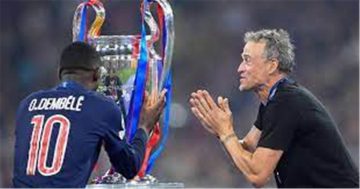 ديمبلي يكشف اختلافه مع إنريكي ويؤكد أن الفوز بدوري الأبطال حلم صعب التحقيق