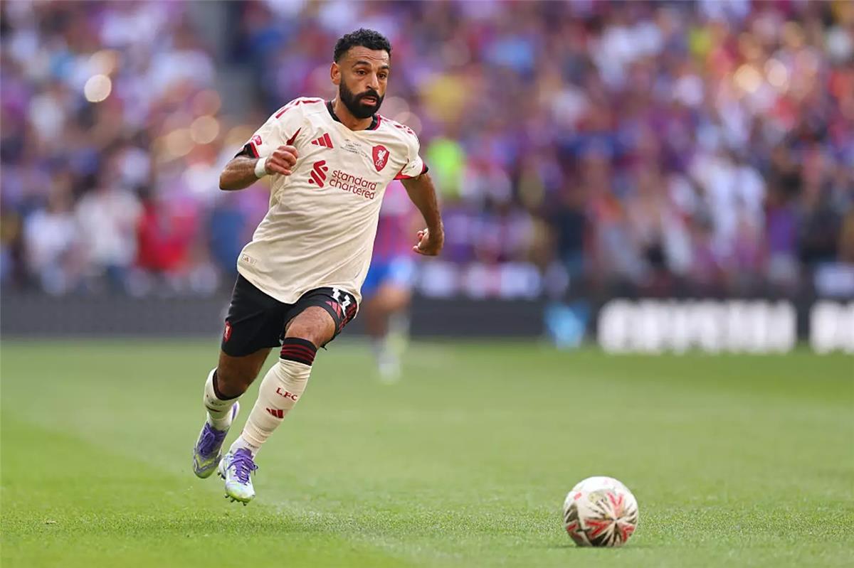 محمد صلاح يتألق في مباراة ليفربول وكريستال بالاس بكأس الدرع الخيرية