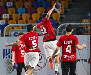منتخب مصر يستعد لبطولة العالم لكرة اليد تحت 19 عامًا في استاد القاهرة
