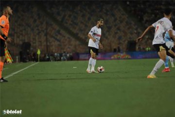 ناصر ماهر يمنح الزمالك التقدم بهدف قاتل في شباك سيراميكا كليوباترا